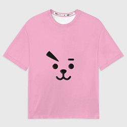 Футболка оверсайз женская BT21 Cooky, цвет: 3D-принт