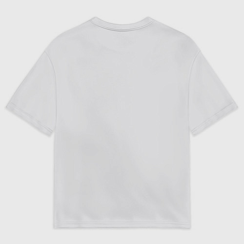 Женская футболка оверсайз Бодрый пиг / 3D-принт – фото 2