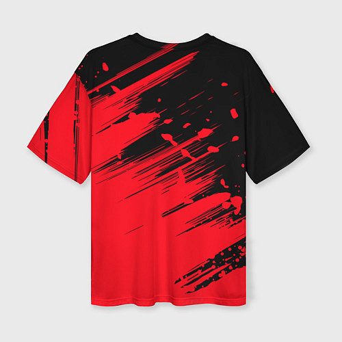 Женская футболка оверсайз Red Dead Redemption 2 - Wanted / 3D-принт – фото 2