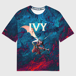 Женская футболка оверсайз Ivy Deadlock