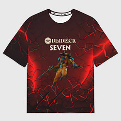 Женская футболка оверсайз Deadlock Seven