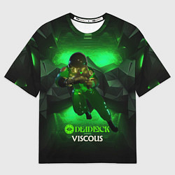 Женская футболка оверсайз Deadlock Viscous