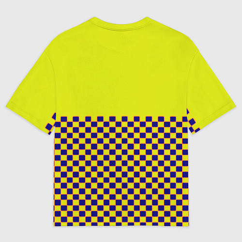 Женская футболка оверсайз Serious Sam pattern / 3D-принт – фото 2