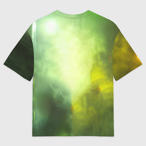 Женская футболка оверсайз Stalker 2 ядовитый дым / 3D-принт – фото 2