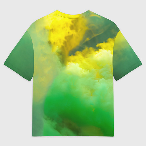 Женская футболка оверсайз Stalker 2 скелет череп / 3D-принт – фото 2