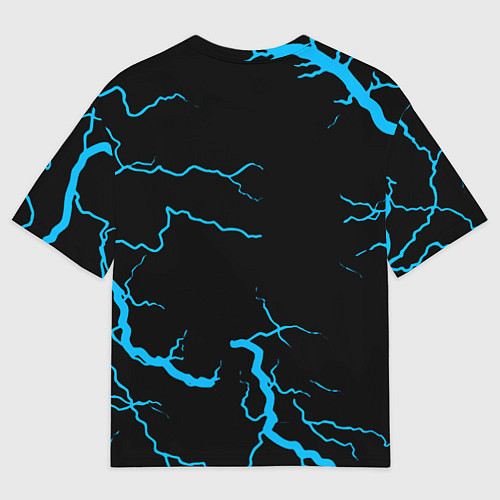 Женская футболка оверсайз God of War storm / 3D-принт – фото 2
