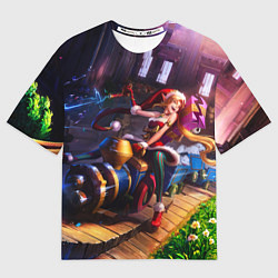 Футболка оверсайз женская Elf Jinx, цвет: 3D-принт