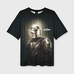 Футболка оверсайз женская Din Djarin - The Mandalorian, цвет: 3D-принт