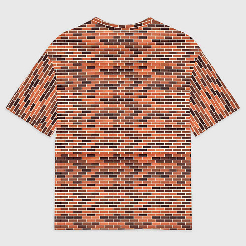 Женская футболка оверсайз Лофт / 3D-принт – фото 2