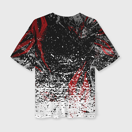 Женская футболка оверсайз Berserk 1997 / 3D-принт – фото 2