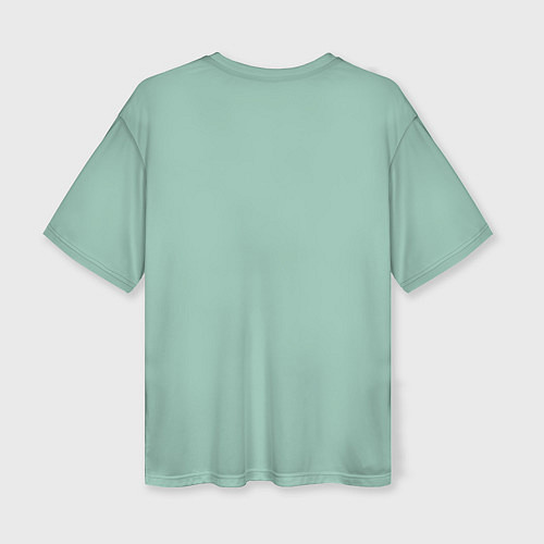 Женская футболка оверсайз Котозмей / 3D-принт – фото 2