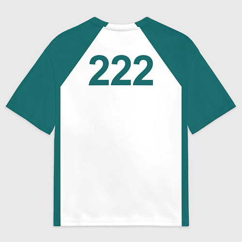 Женская футболка оверсайз Игра в кальмара 222 / 3D-принт – фото 2