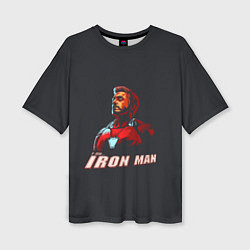 Футболка оверсайз женская Я железный человек, цвет: 3D-принт