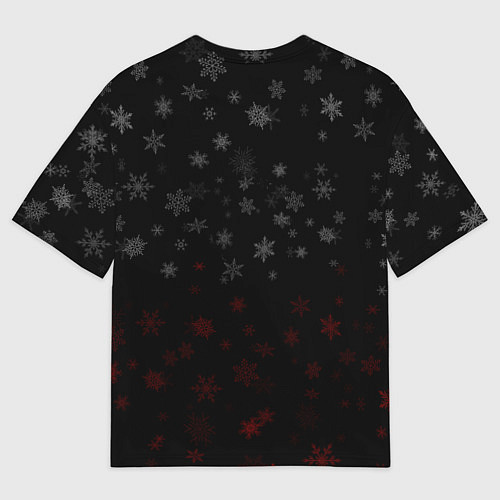 Женская футболка оверсайз Новый год read dead redemption / 3D-принт – фото 2