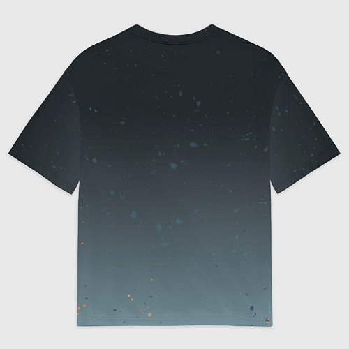 Женская футболка оверсайз Джинкс в реалистичном стиле / 3D-принт – фото 2