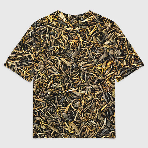 Женская футболка оверсайз Чай / 3D-принт – фото 2
