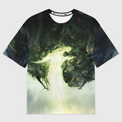 Футболка оверсайз женская Illustration Dragon Age Inquisition, цвет: 3D-принт