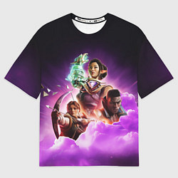 Футболка оверсайз женская Poster Dragon age, цвет: 3D-принт