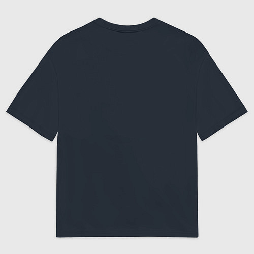 Женская футболка оверсайз Розовая овца среди черных овец / 3D-принт – фото 2