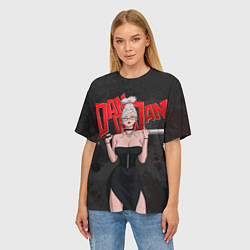 Футболка оверсайз женская Seiko Granny, цвет: 3D-принт — фото 2