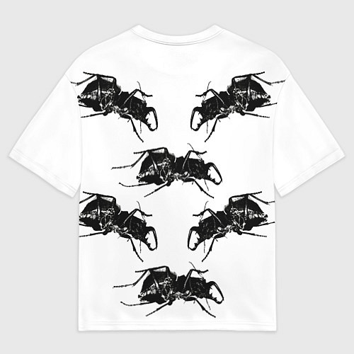 Женская футболка оверсайз Mezzanine / 3D-принт – фото 2