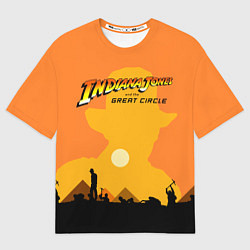 Футболка оверсайз женская Indiana Jones and the Great Circle, цвет: 3D-принт