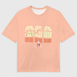 Женская футболка оверсайз Spy x Family Anya Cute