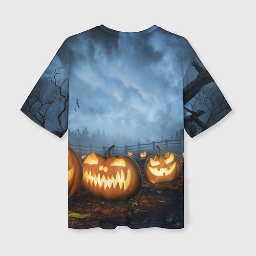 Женская футболка оверсайз Костюмы для halloween / 3D-принт – фото 2