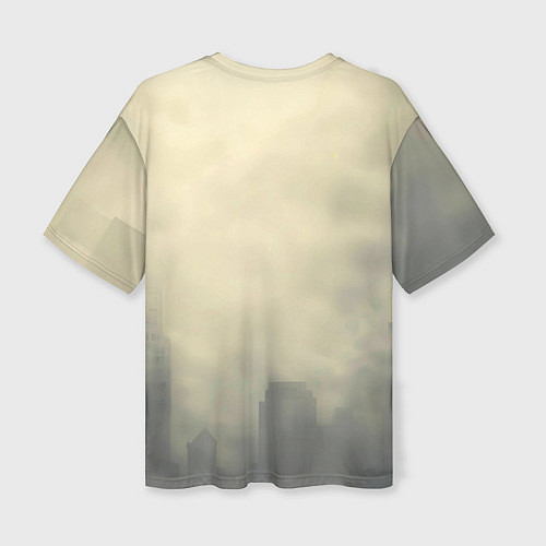 Женская футболка оверсайз Человек паук в прыжке / 3D-принт – фото 2