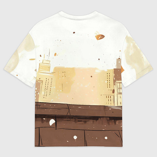 Женская футболка оверсайз Мини человек-паук / 3D-принт – фото 2