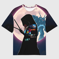 Женская футболка оверсайз Для любителя аниме