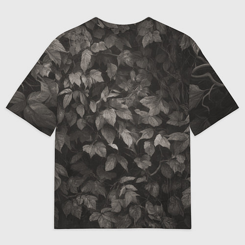 Женская футболка оверсайз Внимательный лис / 3D-принт – фото 2