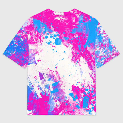 Женская футболка оверсайз Мартышка Джинкс - Arcane / 3D-принт – фото 2