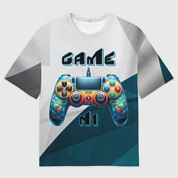 Женская футболка оверсайз Игровой джойстик