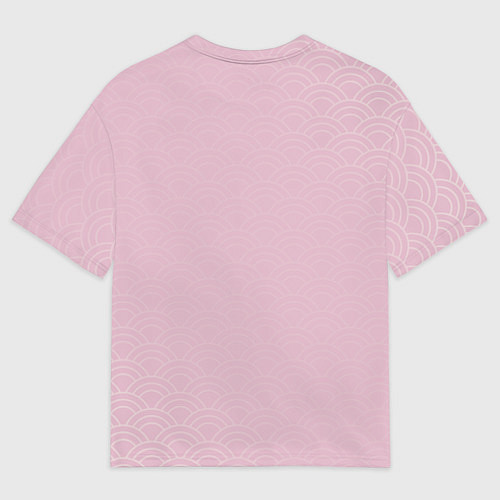 Женская футболка оверсайз Красивая Мулан и Мушу - big pictures / 3D-принт – фото 2