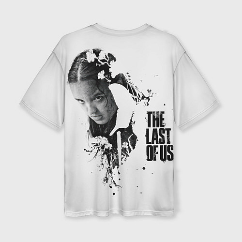 Женская футболка оверсайз The last of us - Joel and Ellie / 3D-принт – фото 2