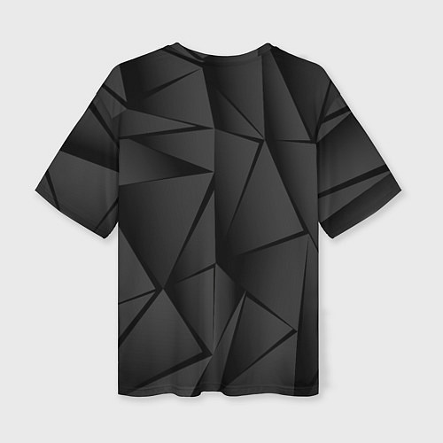 Женская футболка оверсайз Велес лапа медведя / 3D-принт – фото 2