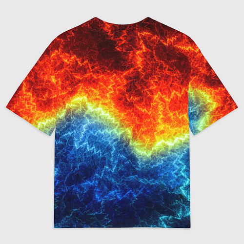 Женская футболка оверсайз Сектор газа Юрий Хой / 3D-принт – фото 2