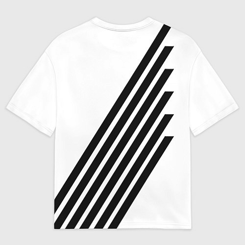 Женская футболка оверсайз BMW geometry / 3D-принт – фото 2