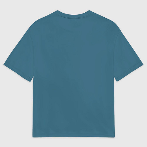 Женская футболка оверсайз Trippi troppi troppa trippa - brainrot cat meme / 3D-принт – фото 2