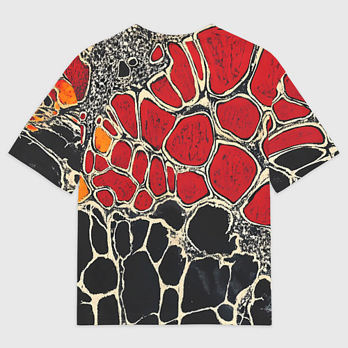 Женская футболка оверсайз Сектор Газа рисованный портрет Юры Хоя / 3D-принт – фото 2