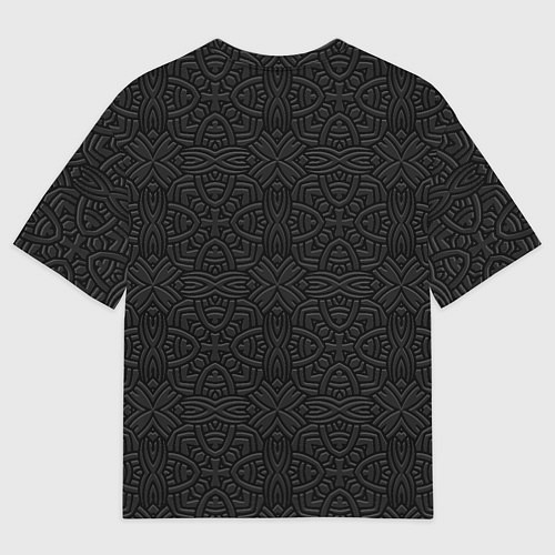 Женская футболка оверсайз Во имя предков и рода - славянский Велес / 3D-принт – фото 2