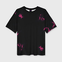 Футболка оверсайз женская The color is pink, цвет: 3D-принт