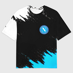 Женская футболка оверсайз Napoli краски текстура