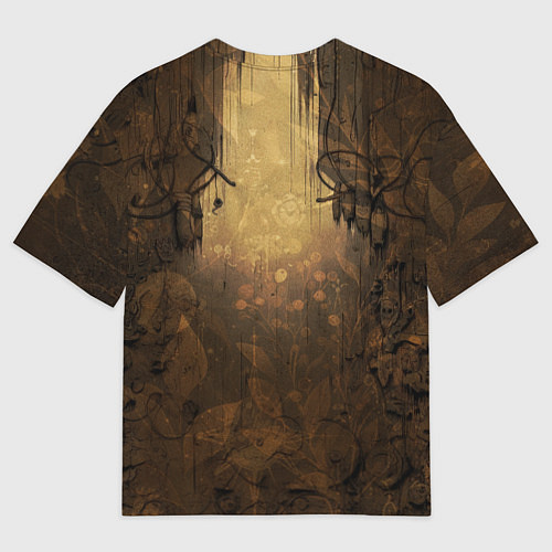 Женская футболка оверсайз Спортивный мишка / 3D-принт – фото 2