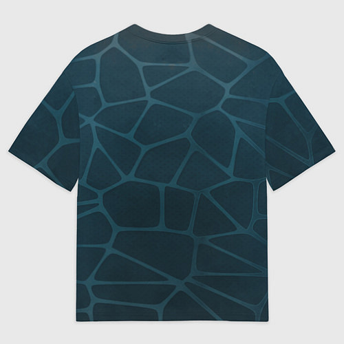 Женская футболка оверсайз Аль-Хайтам в стиле киберпанка / 3D-принт – фото 2