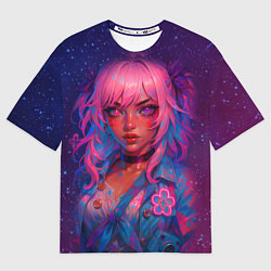 Женская футболка оверсайз Март 7 реализм