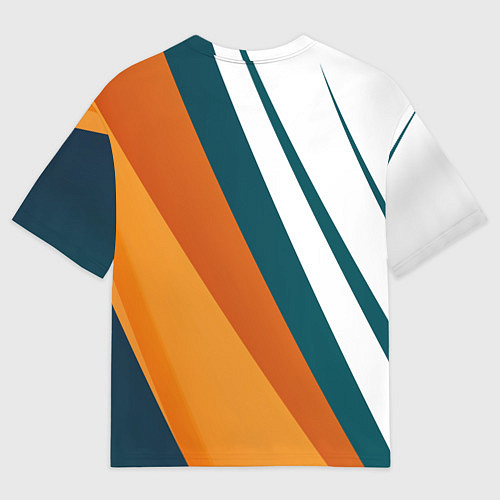 Женская футболка оверсайз Sneakers / 3D-принт – фото 2