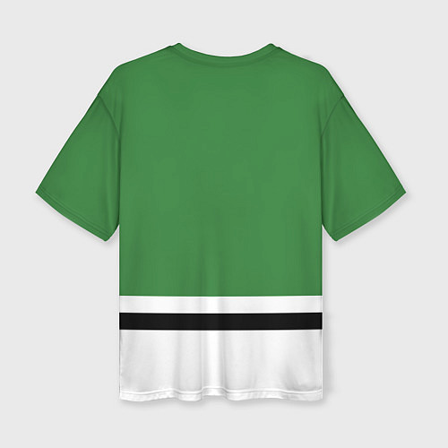 Женская футболка оверсайз Даллас Старз хоккей / 3D-принт – фото 2