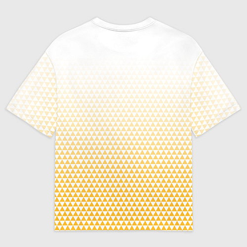 Женская футболка оверсайз Бостон Брюинз - светлый градиент / 3D-принт – фото 2